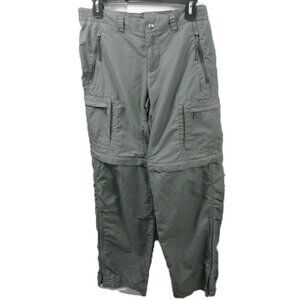 REI Lt Green Convertible Hiking Outdoor Pants UPF 50 Size Medium